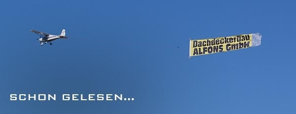 Werbung in der Luft: Bild 7393